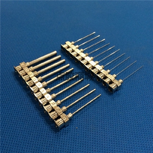 全金属1英寸点胶针头 涂覆针头  span class=h>针管 /span>长度25.