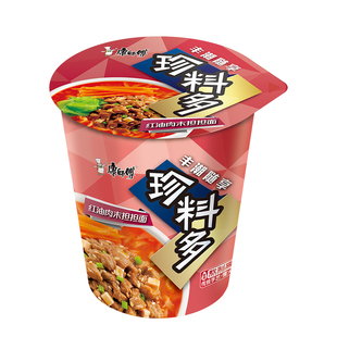 【天猫超市】康师傅 珍料多红油肉末担担面82g 方便面 泡面杯面