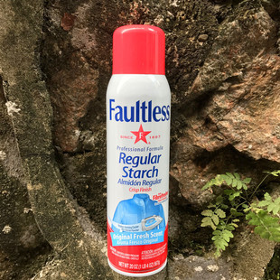 美国原香烫衣喷浆衣服上浆液faultless spray regular starch567g