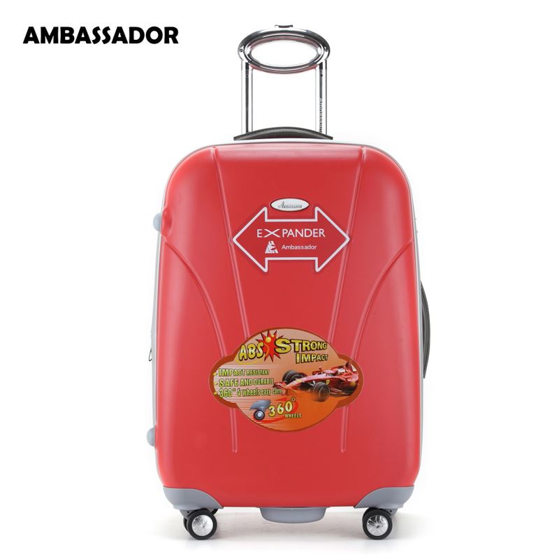 AMBASSADOR大使箱包女拉杆箱万向轮20寸登机箱男大容量旅行李箱