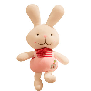 促销卡通小 span class=h>兔子 /span>毛绒玩具学生兔公仔情侣礼物男