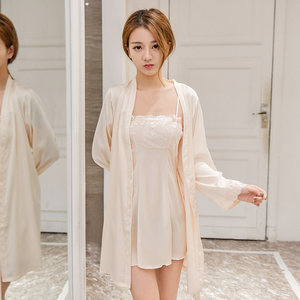class=h>睡衣 /span>蕾丝 span class=h>抹胸 /span>吊带真丝绸睡裙