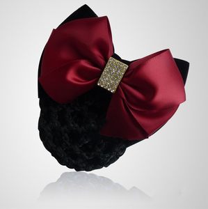 韩版发网套盘头发细网空姐护士职业头花网兜盘