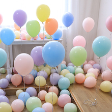 马卡龙tp球创意生日ld饰场景布置结婚婚礼婚房装饰气球用品