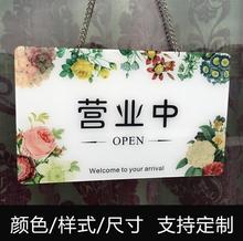 挂门装tp可爱门牌挂ld家家用欧式门上提示牌挂饰北欧