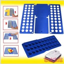 大号折tt板加厚塑料qf 懒的快速叠衣服神器 衬衫叠衣器 (小)。