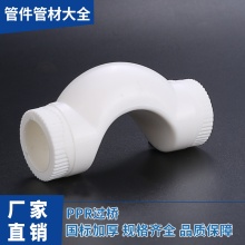 2PPuc过桥弯头Pda水管过桥弯PPR水管管件配件ppr管件加厚20 25 3
