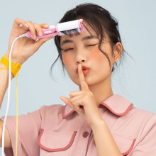novuhu诺为拉直or内扣卷发棒女两用迷你(小)型不伤发刘海