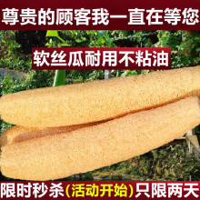 天然丝va络洗碗不沾fh百洁布刷碗巾刷锅神器抹布水丝瓜瓤藤壳