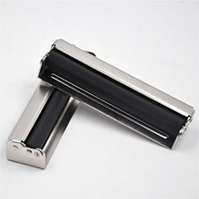 拉烟器wa工烟丝迷你ga手动(小)型手卷烟具烟纸带盖过滤嘴送老的