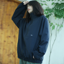CARwhYON 日pd简约宽松运动休闲外套男潮流春季拉链教练夹克女