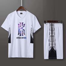 新式短wk套装男欧文wc球衣比赛队服团购个性定制印字