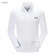秋冬式wl尔夫polbw暖高尔夫长袖T恤球服速干免烫gofl服装男装