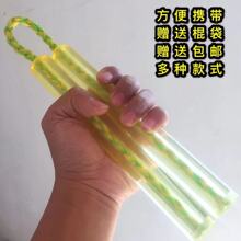 牛筋牛wo体育牛津聚ng塑料尼龙海绵宝宝韧性便携双截棍
