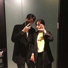 MRCwpC复古西装et宽松(小)西服韩款潮流潮男慵懒风帅气春秋原宿