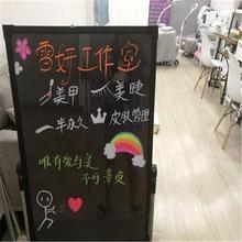 ledww子发光(小)黑kt荧光板广告板荧光屏手写字板广告牌展示款a
