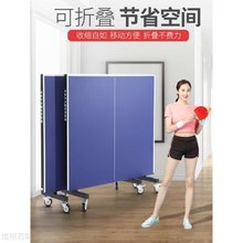 乒乓球ww家用宝宝(小)kt标准家庭案子可折叠移动桌面板