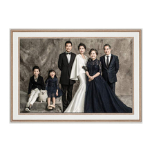 婚纱照xi框16 2ei4寸结婚照放大照片定制挂墙全家福大尺寸免打孔