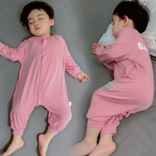 莫代尔xi儿服外出宝ei衣网红可爱夏装衣服婴幼儿长袖睡衣春装