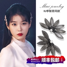 德鲁纳xi店iu同式ng夹发卡韩国ins夹子头饰少女边夹发饰