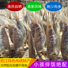 广东咸xj 阳江特产wp货 海鱼一夜埕红衫鱼250g海味水产