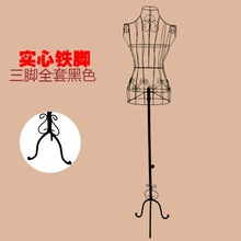 橱窗时xl服装展示架lt设计师壁挂式女子大号的体金色