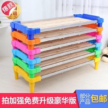 。幼儿xo上下铺午睡hx叠叠床宝宝床宝宝早教单的轻便(小)孩午休