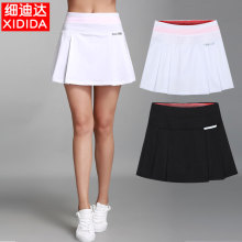 女夏速xp薄式跑步羽wh球高尔夫防走光透气半身短裤裙