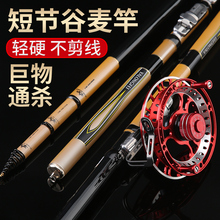 特价前xu竿不剪线超ui前打杆定位谷麦钓鱼竿手竿车竿渔具套装