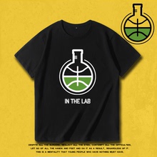 Balxuislifain the lab篮球运动纯棉德文10000(小)时半袖T恤