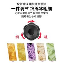 新式电xu碎冰机28ie绵冰沙杯刨冰机冰柱雪花商用沙冰机奶茶店22