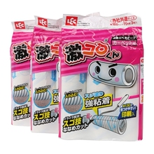 日本LyaC滚筒可撕o8纸粘毛滚筒卷纸衣物除粘尘纸替换装