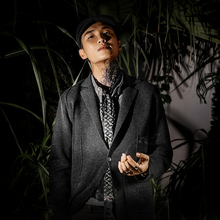 SOAykIN独立复qh开衫男 英伦风商务休闲修身针织西装外套毛衫