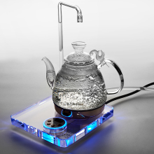 德韵自yp上水水晶玻fc水壶泡茶壶养生恒温壶自动断电高原识别