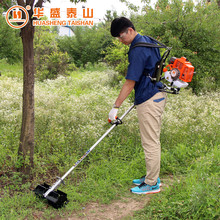 山东华ys背负式松土gs能锄草机开沟机二冲四冲程割草机