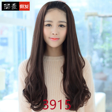 假发半yt套女生短发qb长梨花蓬松时尚仿真假发5129