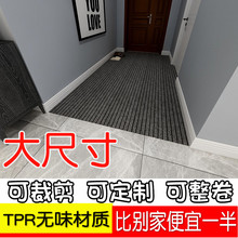 进门地yt门口门垫防qb家用厨房地毯进户门吸水入户门厅可裁剪