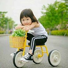无印宝yt脚踏车1-qb岁(小)孩自行车溜娃神器婴儿手推车