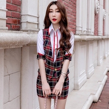 201yv秋两件套新lz子修身酒店KTV制服性感韩款工作服女