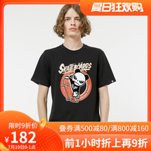 HIPywNDA 你cc 设计潮牌国潮 男式 熊猫滑板印花多色短袖T恤