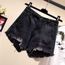 微胖女yx穿搭胖妹妹sw装新式2020年宽松显瘦外穿牛仔短裤夏装