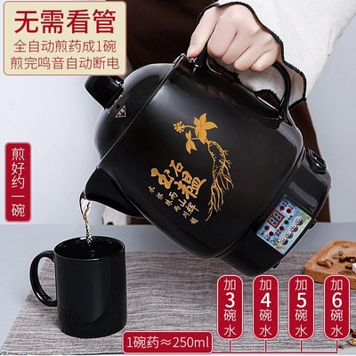 可定时za药壶全自动an容量加厚电动中医砂锅煲药煮汤药中