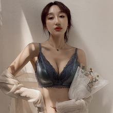 秋冬季zg厚杯文胸罩yy钢圈(小)胸聚拢平胸显大调整型性感内衣女