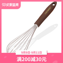 学厨3zg4不锈钢手wq鸡蛋搅拌器搅蛋器蛋抽家用烘焙工具