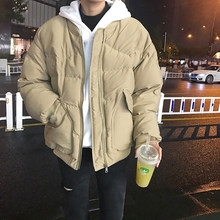 LESzgT林弯弯冬wq男生阿美咔叽加厚棒球服棉衣外套男女面包服