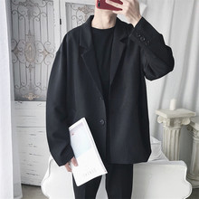 旋律风zr2020新hw西服男宽松韩款便装外套秋季西装上衣帅气潮