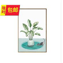 电表箱zu痕钉遮挡画ao饭厅窗户装饰中心可e推拉艺术上翻大尺